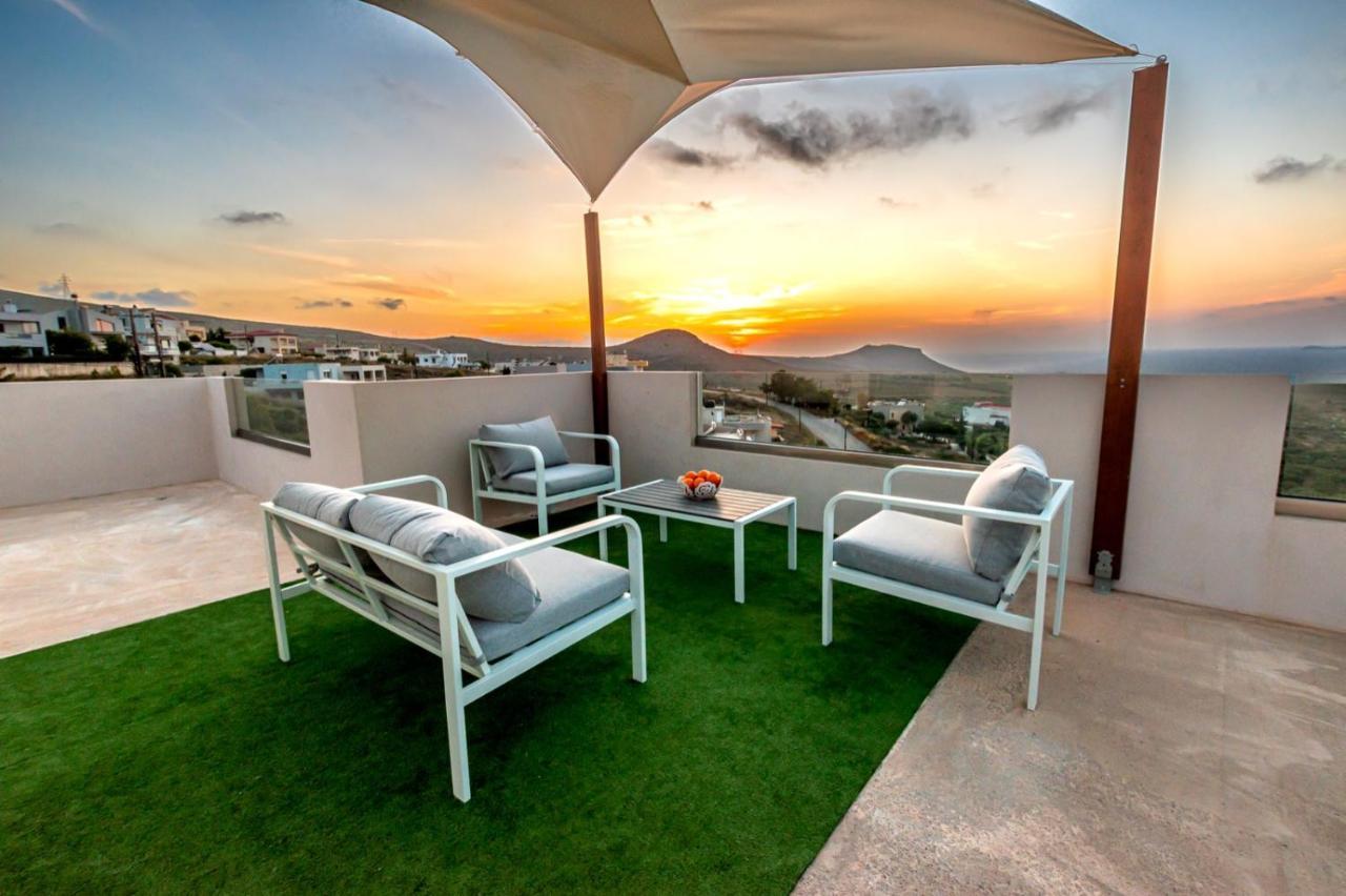 3 Bedroom Villa With Stunning Sea View & Private Parking Elia  Exteriör bild